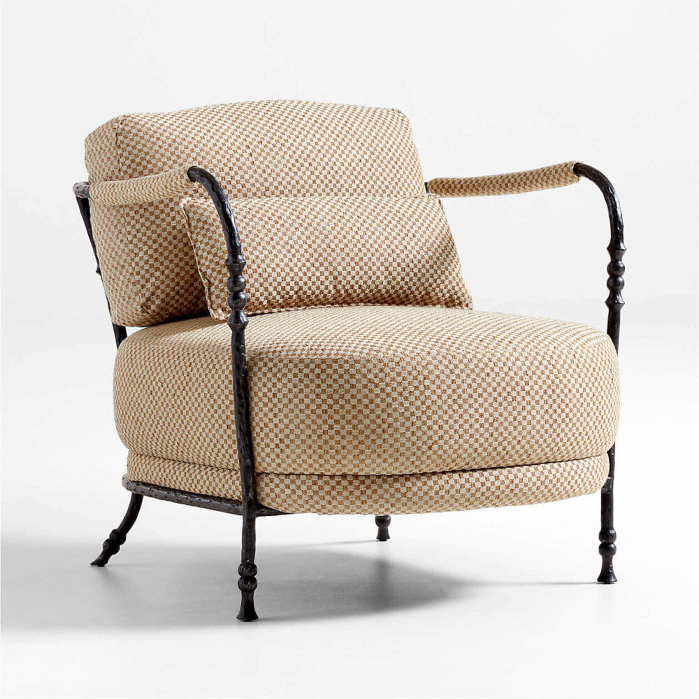 Polly Sand Brown Accent Chair - Görsel 3