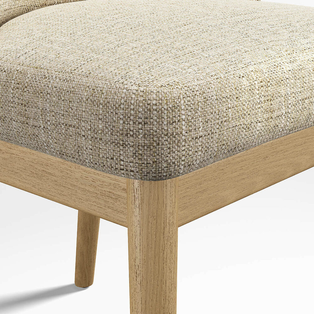 Paolo Natural Wood Dining Chair - Görsel 4